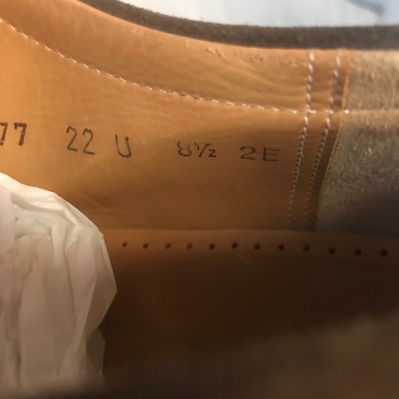 Salvatore Ferragamo Brown Suede Oxford shoes - Picture 6 of 6